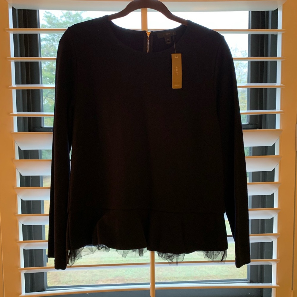 🆕 J.Crew Ponte Knit top - Picture 7 of 8